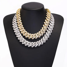 Load image into Gallery viewer, 20mm Prong Cuban Link Necklace