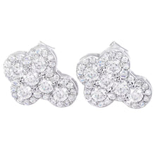 Load image into Gallery viewer, Cluster Cross Earrings