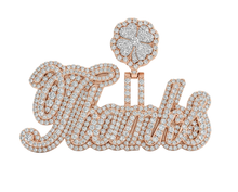 Load image into Gallery viewer, Small VVS Name Pendant