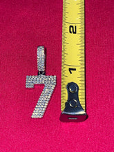 Load image into Gallery viewer, 925 Silver Number Pendant
