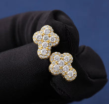 Load image into Gallery viewer, Cluster Cross Earrings