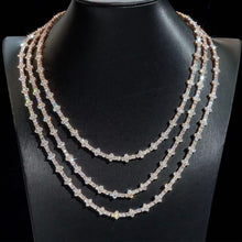 Load image into Gallery viewer, 3mm Cross Tennis Necklace/bracelet