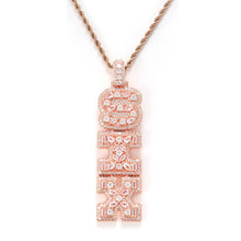 Load image into Gallery viewer, Pear Stone Name Pendant