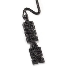 Load image into Gallery viewer, Pear Stone Name Pendant