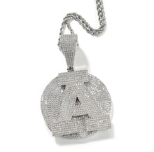 Load image into Gallery viewer, Name Over Circle Pendant
