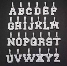 Load image into Gallery viewer, Small Single Letter Block Pendant