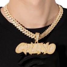 Load image into Gallery viewer, Street Triple Layer Name Pendant
