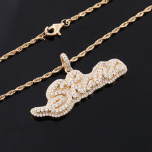 Load image into Gallery viewer, Tiny Cursive Name Pendant