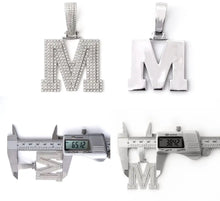 Load image into Gallery viewer, Big Single Letter Block Pendant