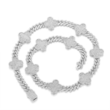 Load image into Gallery viewer, Cuban Clover Necklace (6mm/8mm)