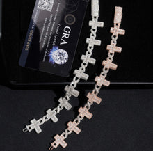 Load image into Gallery viewer, Small Infiniti Cross Bracelet