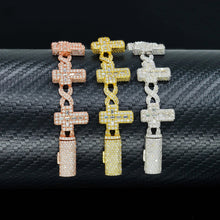 Load image into Gallery viewer, Small Infiniti Cross Bracelet