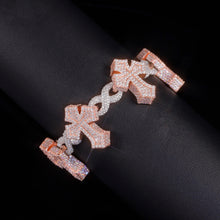 Load image into Gallery viewer, Large Infiniti Cross Bracelet