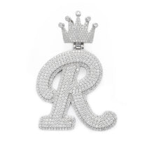 Load image into Gallery viewer, Big Single Letter Script Pendant