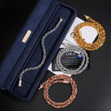 Load image into Gallery viewer, 6mm Rope Chain w/ Iced Out Clasp