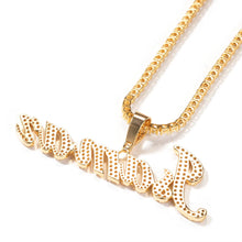 Load image into Gallery viewer, Basic Script Name Pendant
