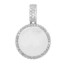 Load image into Gallery viewer, Iced Bail Photo Pendant (Multiple Sizes)