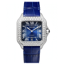 Load image into Gallery viewer, CS Square Watch Leather Band (With Logo)