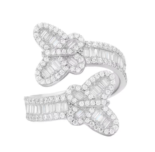 Load image into Gallery viewer, Butterfly Baguette Ring