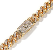 Load image into Gallery viewer, Cuban Link Initial Clasp (12mm)