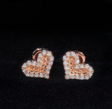 Load image into Gallery viewer, Small Heart Earrings