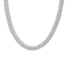 Load image into Gallery viewer, 10mm Bubble Cuban Link Necklace