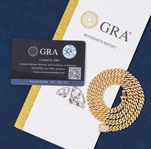 Load image into Gallery viewer, Single Row Prong Cuban Link Necklace (6mm/8mm)