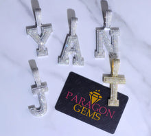 Load image into Gallery viewer, Big Single Letter Block Pendant