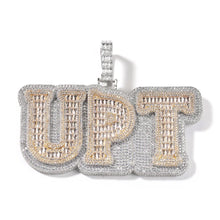 Load image into Gallery viewer, Jumbo Baguette Name Pendant