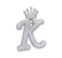Load image into Gallery viewer, Big Single Letter Script Pendant