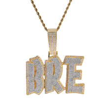 Load image into Gallery viewer, Cartoon Style Name Pendant