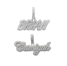 Load image into Gallery viewer, Small VVS Name Pendant (HUGE DISCOUNT!!)