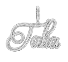 Load image into Gallery viewer, Cursive Raised 3D Name Pendant