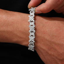Load image into Gallery viewer, Cross Flower Bracelet (11mm)