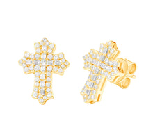 Load image into Gallery viewer, Cross Earrings