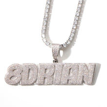 Load image into Gallery viewer, Triple Layer Block Pendant