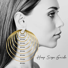 Load image into Gallery viewer, XOXO Hoop Earrings