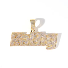 Load image into Gallery viewer, Triple Layer Block Pendant