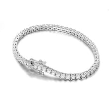 Load image into Gallery viewer, Solid 10K Gold Tennis Bracelet (3mm/4mm)