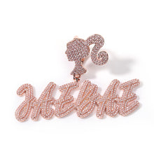 Load image into Gallery viewer, Anniversary Script Name Pendant