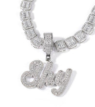 Load image into Gallery viewer, Anniversary Medium 2 layer Name Pendant