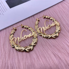 Load image into Gallery viewer, XOXO Hoop Earrings