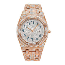 Load image into Gallery viewer, Iced Out Royal Arabic Watch