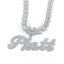 Load image into Gallery viewer, Kisses Bail Big Name Pendant