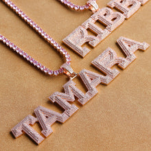Load image into Gallery viewer, Block Name Pendant