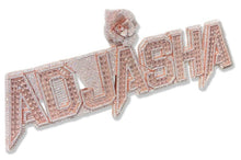 Load image into Gallery viewer, Jumbo Angular Baguette Name Pendant