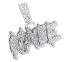 Load image into Gallery viewer, 925 Silver Brush Name Pendant