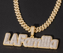 Load image into Gallery viewer, Triple Layer Block 2.0 Name Pendant