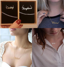 Load image into Gallery viewer, Dainty Name Necklace