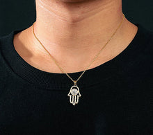 Load image into Gallery viewer, 925 Silver Hamsa Hand